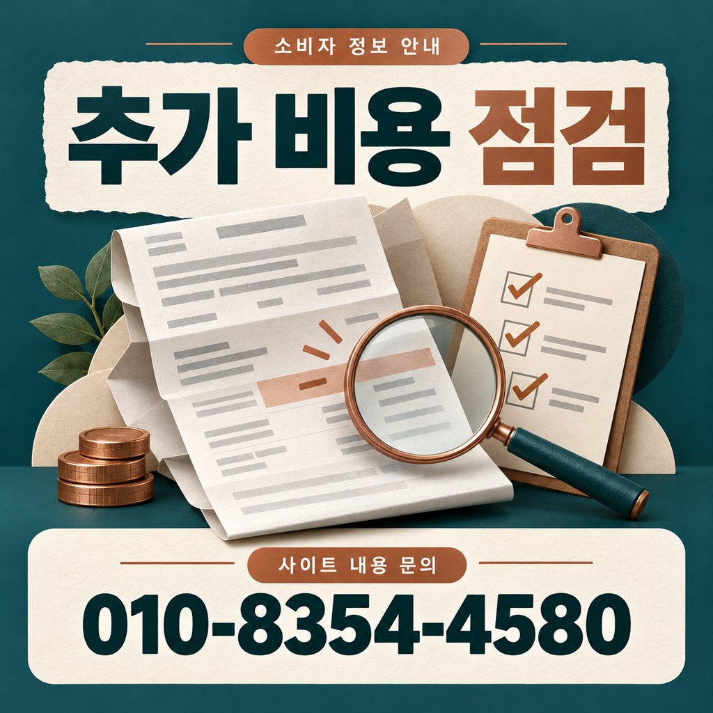카드깡 업체 추가 부담 · 예상과 다른 금액을 발견했다면? · 내용 문의 010-8354-4580
